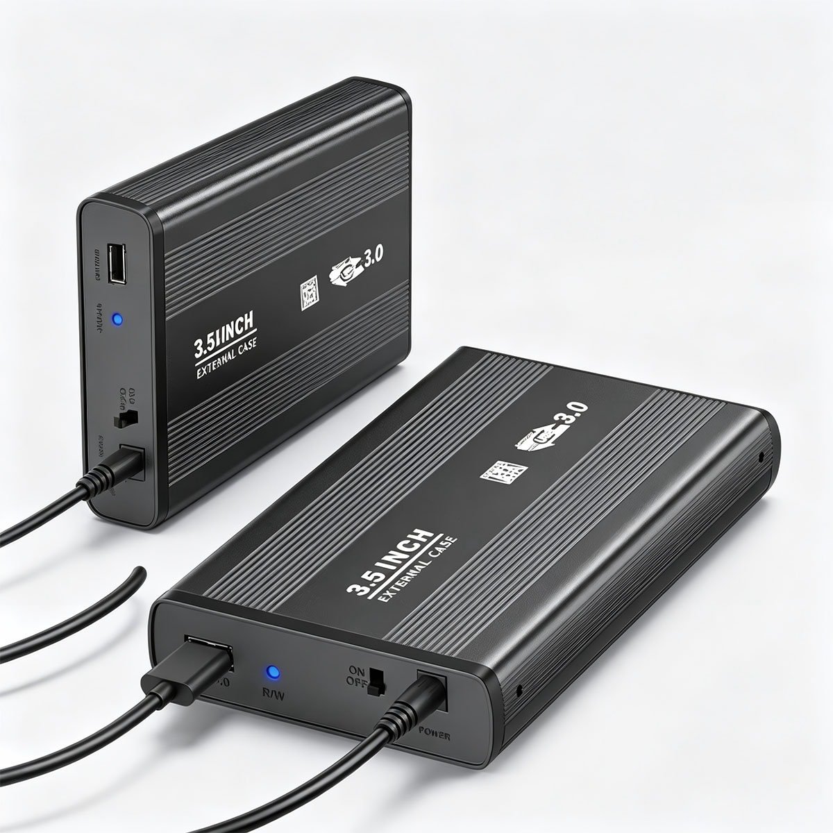 Rocketek 3.5 Inch USB 3.0 SATA External Hard Drive Enclosure