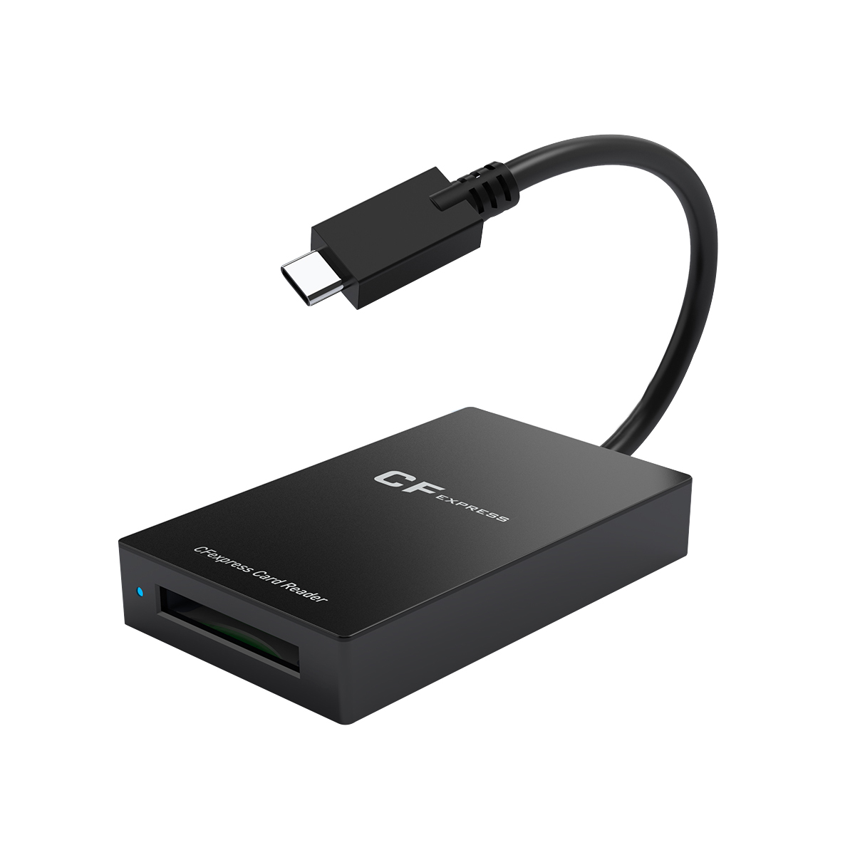 Rocketek CFExpress Type B Card Reader with USB 3.2 (Gen 2) 10Gbps USB-C 2-in-1 Type-B CFexpress Adapter