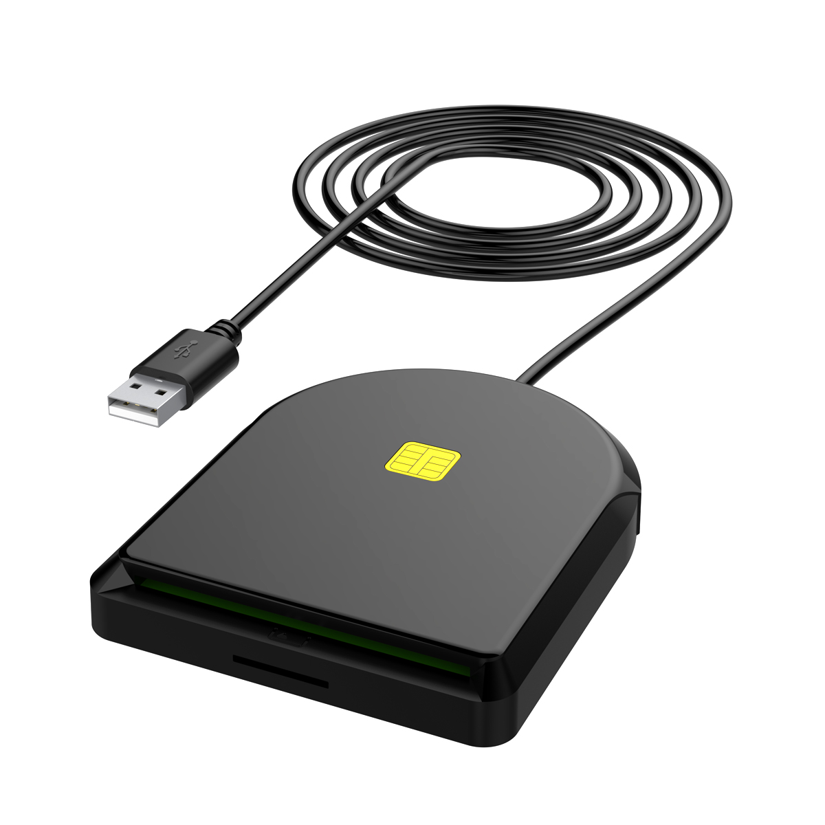 Rocketek CAC ID SIM Bank Card Reader for Windows Mac Linux