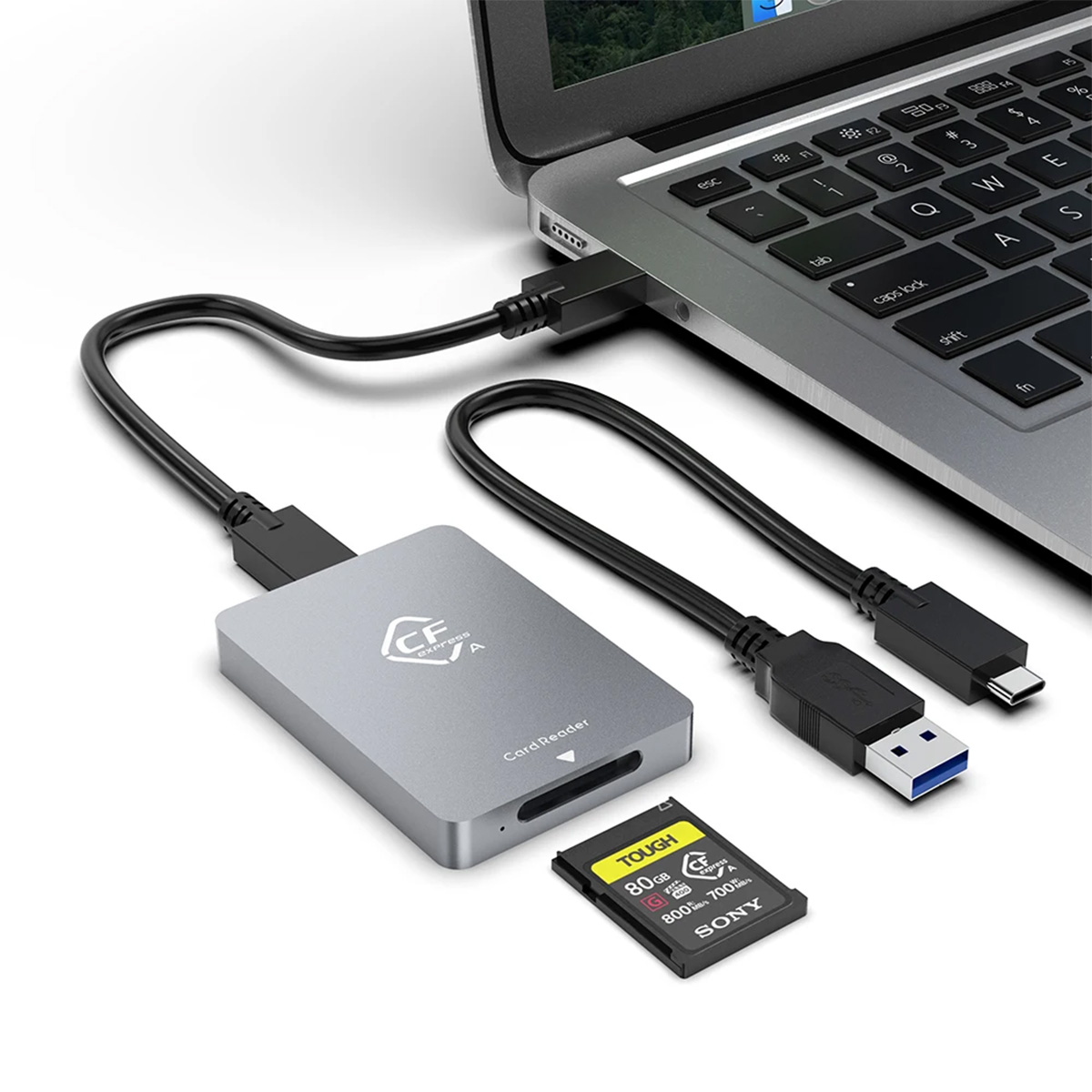 Rocketek CFexpress Type A Card Reader 10Gbps Camera Memory Card Reader