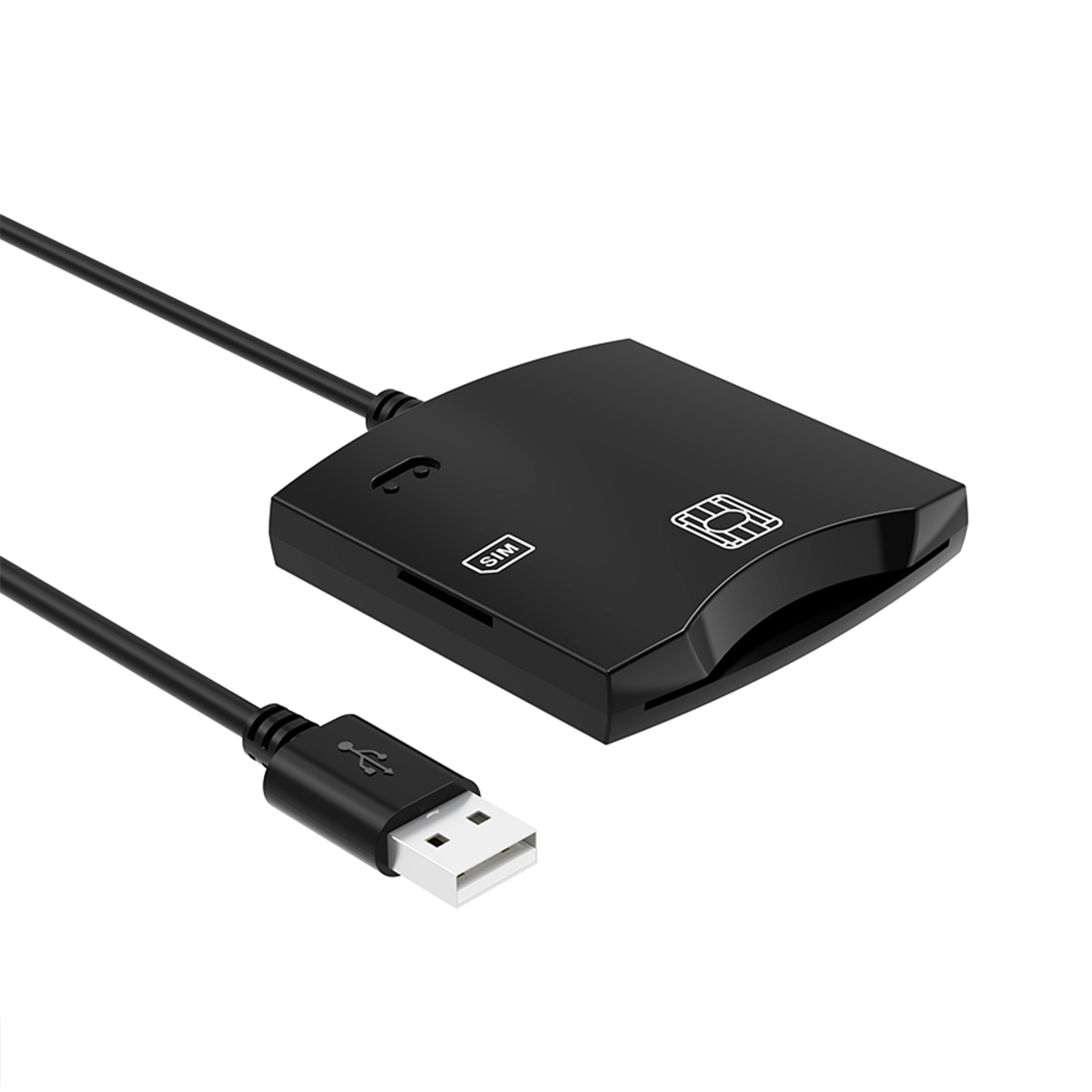 Rocketek Smart Card Reader, DOD Military USB Common Access CAC Card Reader