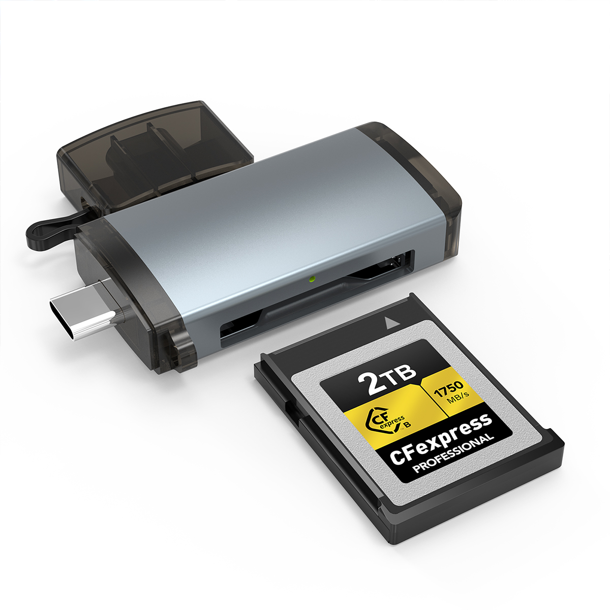 Rocketek CFexpress Type B Card Reader with USB C Interface and 10Gbps