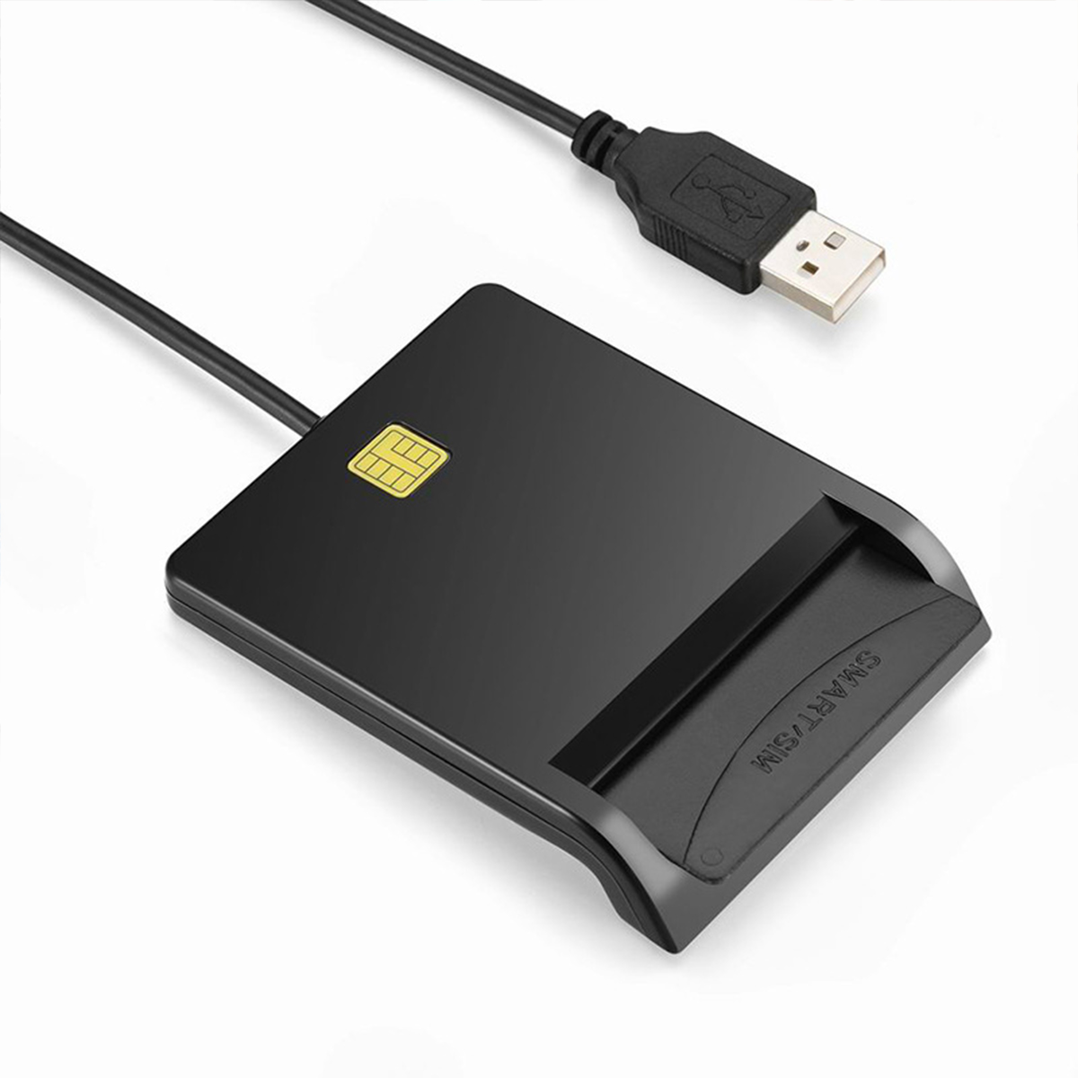 Rocketek Smart Card Reader ISO7816 Card Reader for Windows,Mac OS,Linux System