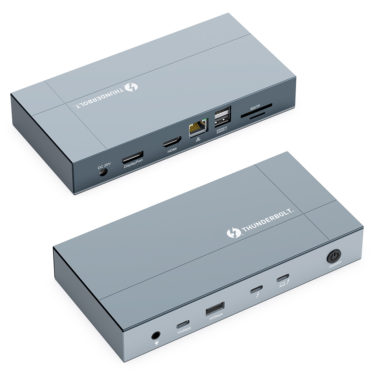 Rocketek Thunderbolt 4 Docking Station 13 in 1 40Gbps Dock