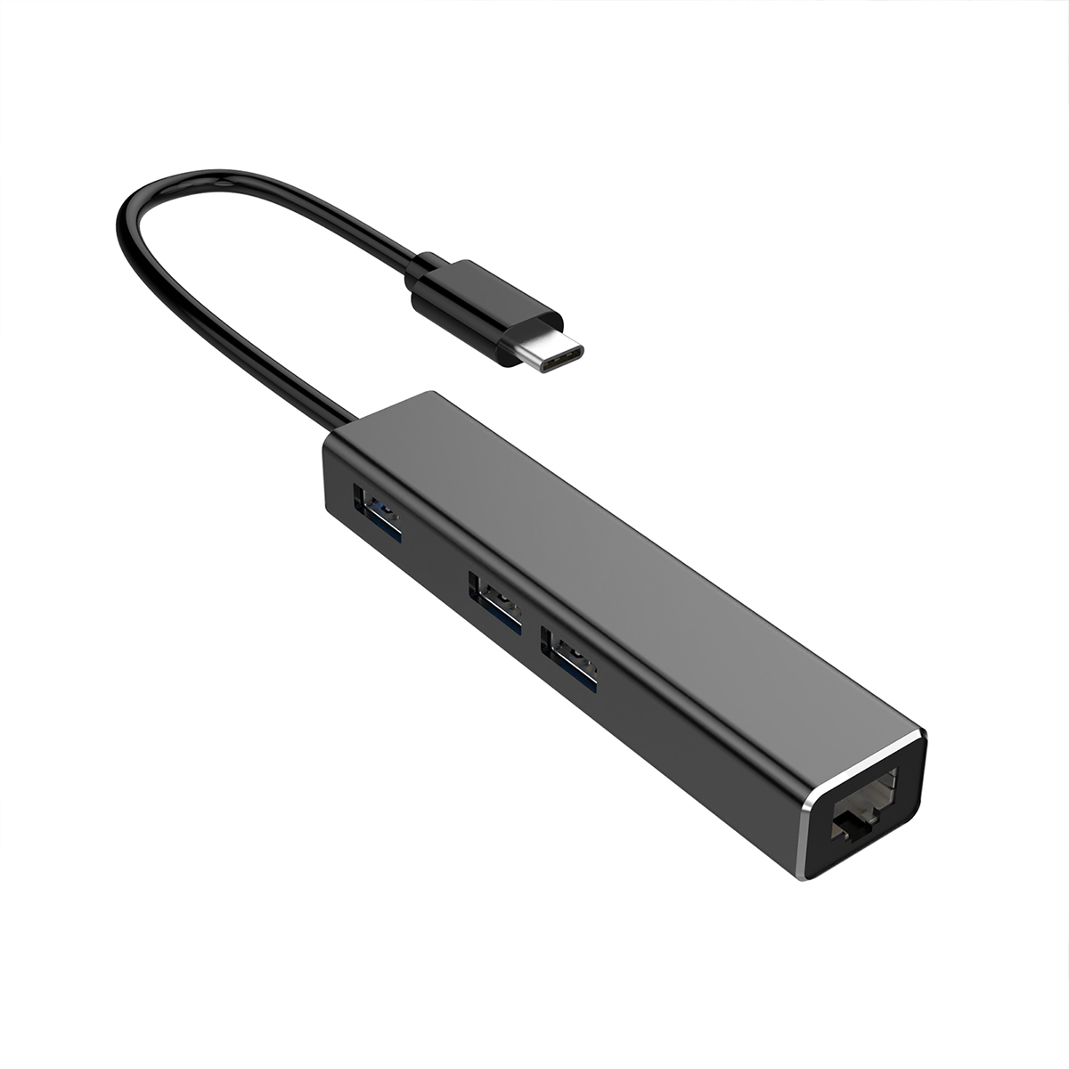 Rocketek USB 3.0 to Ethernet Adapter 3-Port USB 3.0 Hub