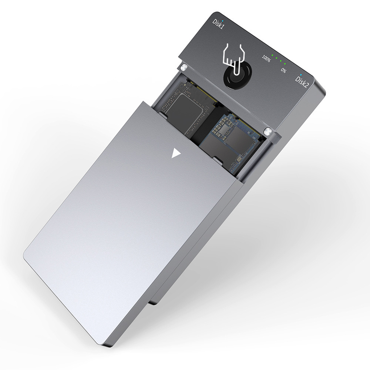 Rocketek External Hard Drive Reader M.2 NVME Ssd Enclosure case