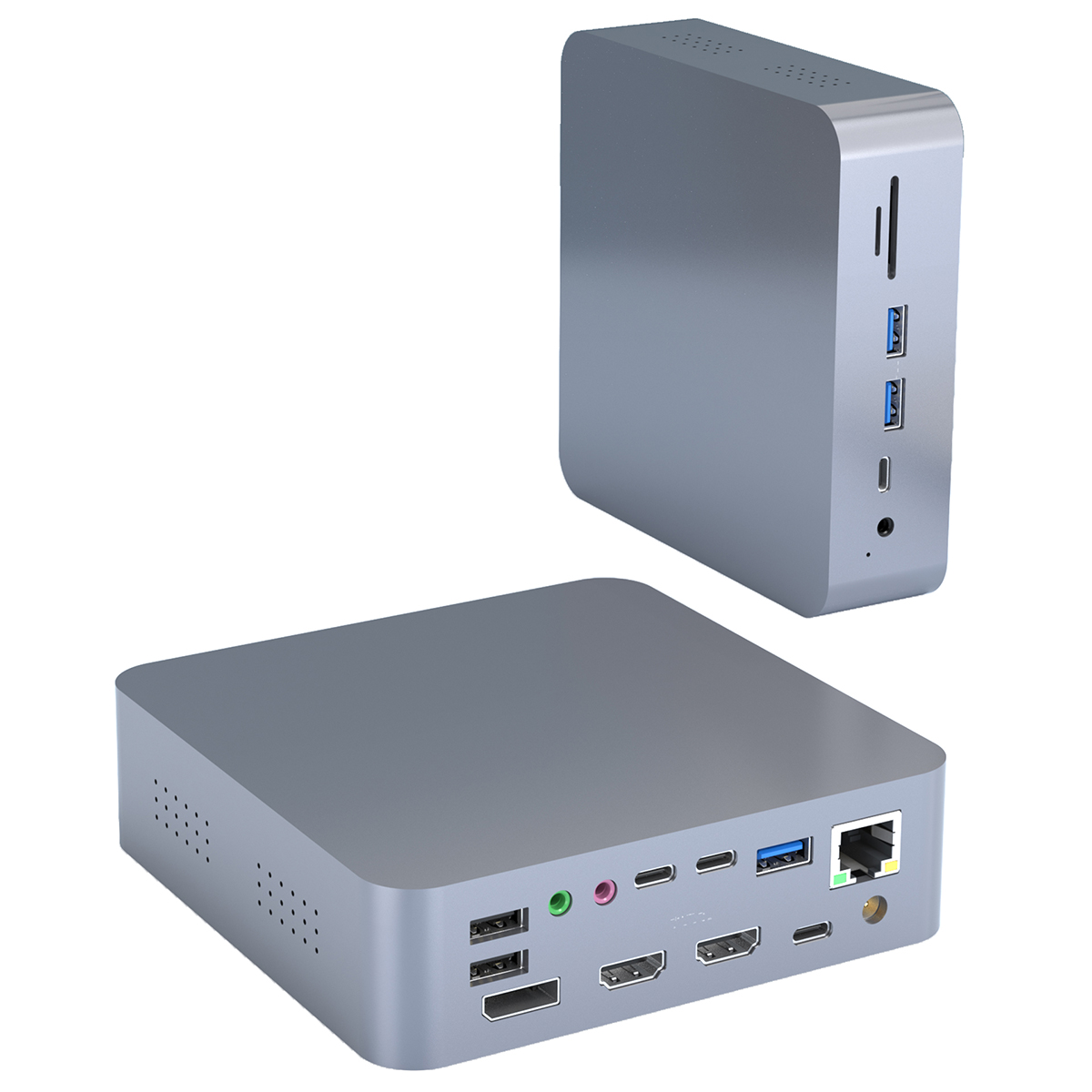 Rocketek 18 IN 1 USB C Docking Station for Mac Windows Linux