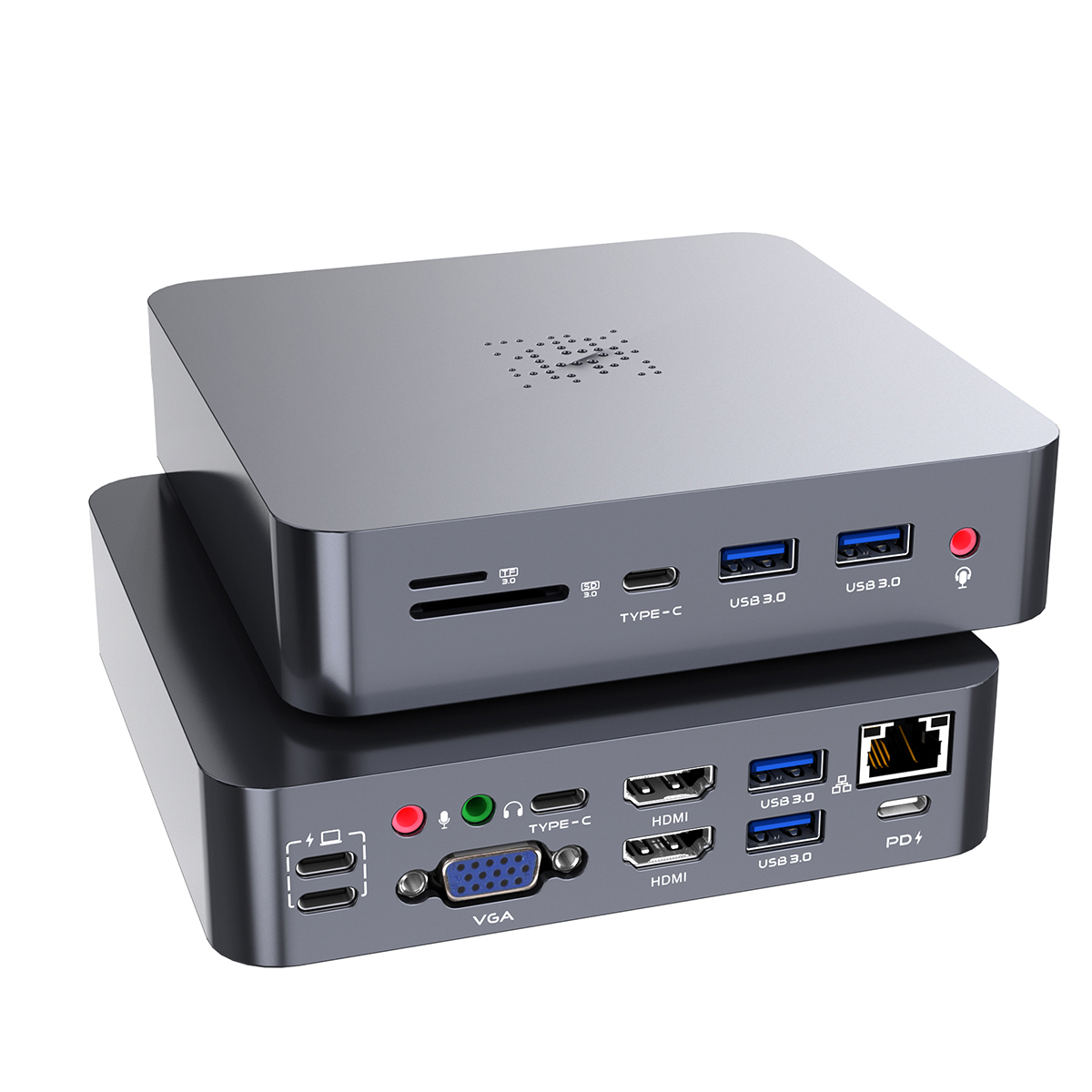 Rocketek Wholesale 18-in-2 USB C Docking Station for MacBook