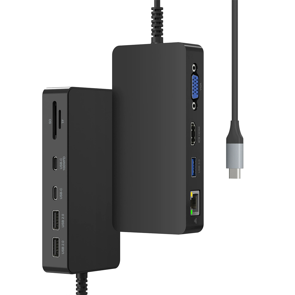 Rocketek 11 in 1 Type C Docking Station for Surface Pro Laptop