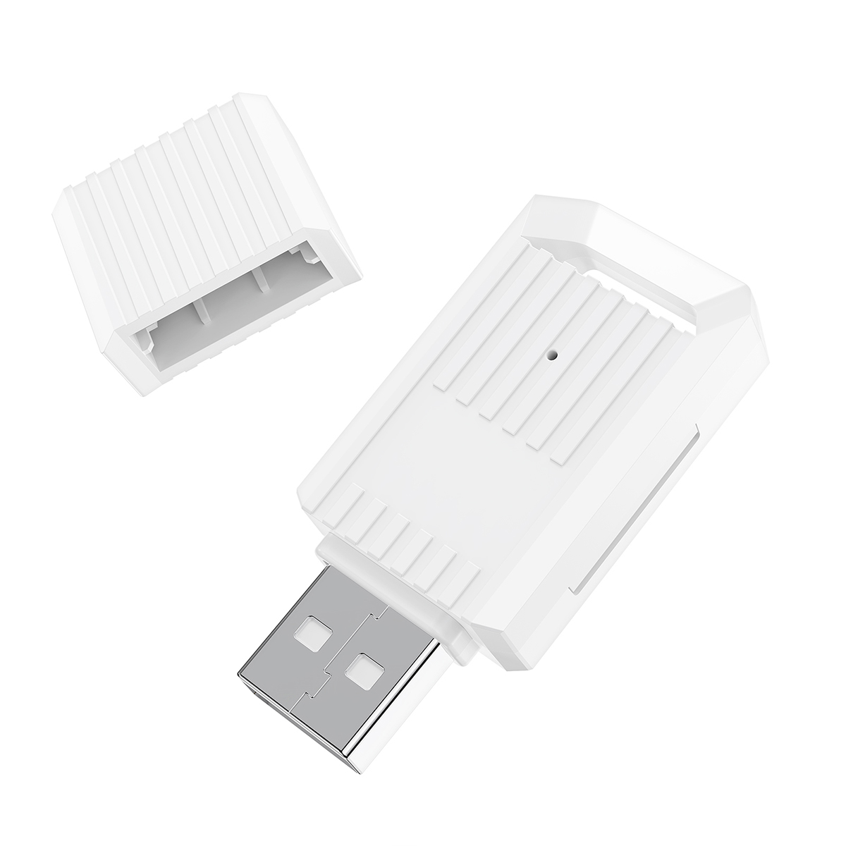 Rocketek Universal USB-A Smart SIM Card Reader Supports eSIM/Nano/Micro/SIM for Mobile Phone